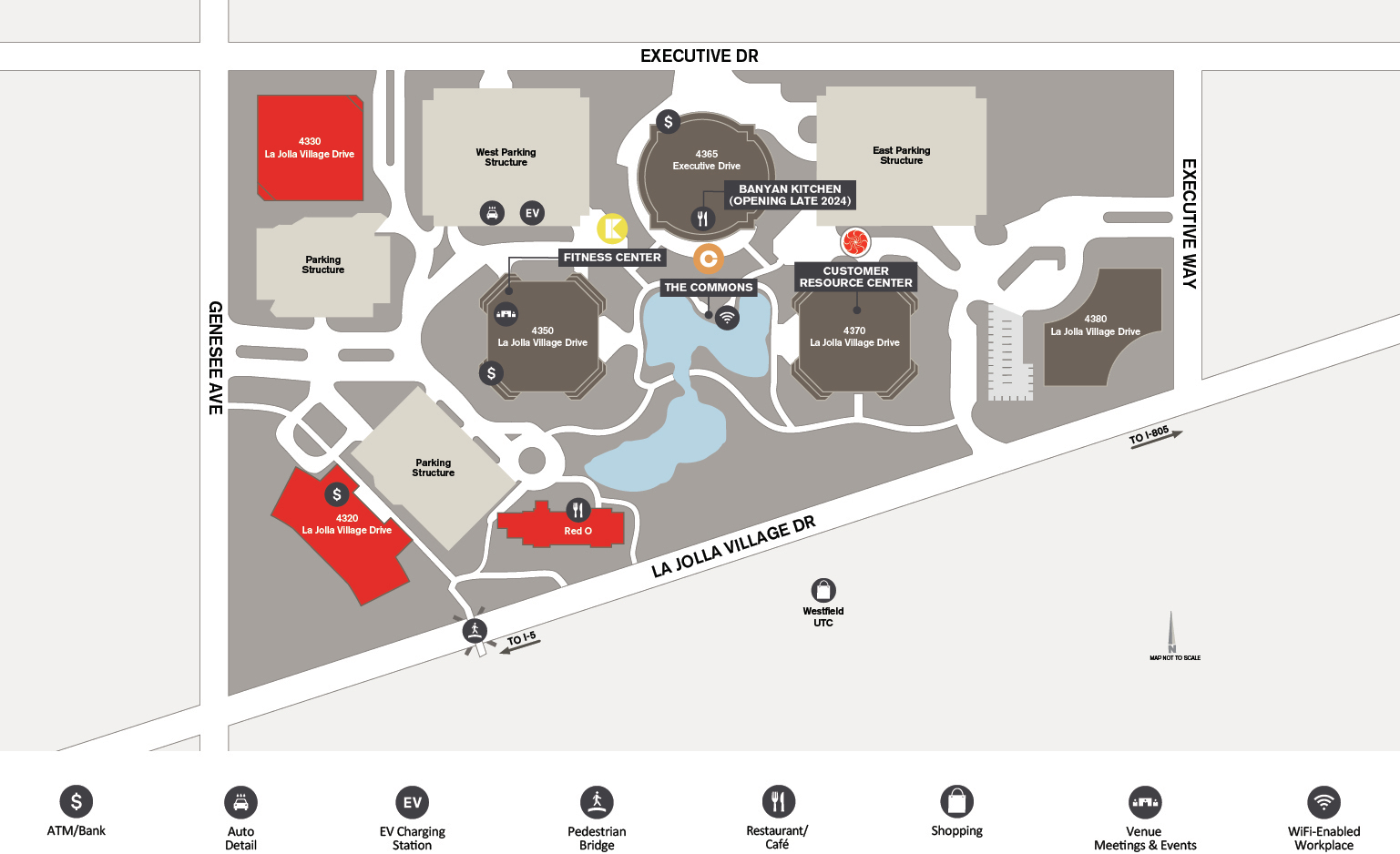 The Plaza Site Map